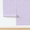 Modern Geometric Minmalist Monochromatic Funky Boho Y2K Retro Scallop Wavy Grid Scandi Purple Crosshatch Faux Texture Linen Eclectic Dorm Room Custom Removable Wallpaper by Spoonflower Peel & Stick Wallpaper 2FT Wide